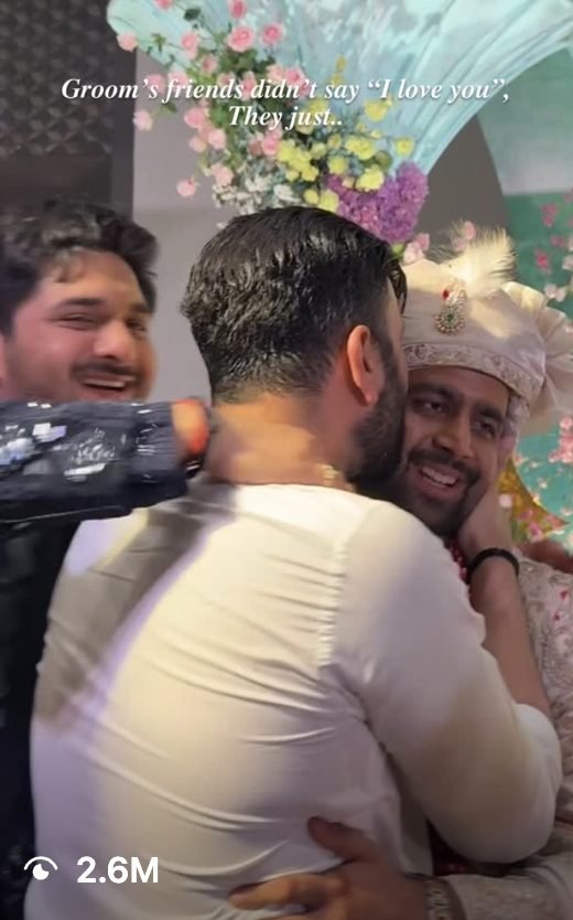 Wedding reel with 2.6 million views